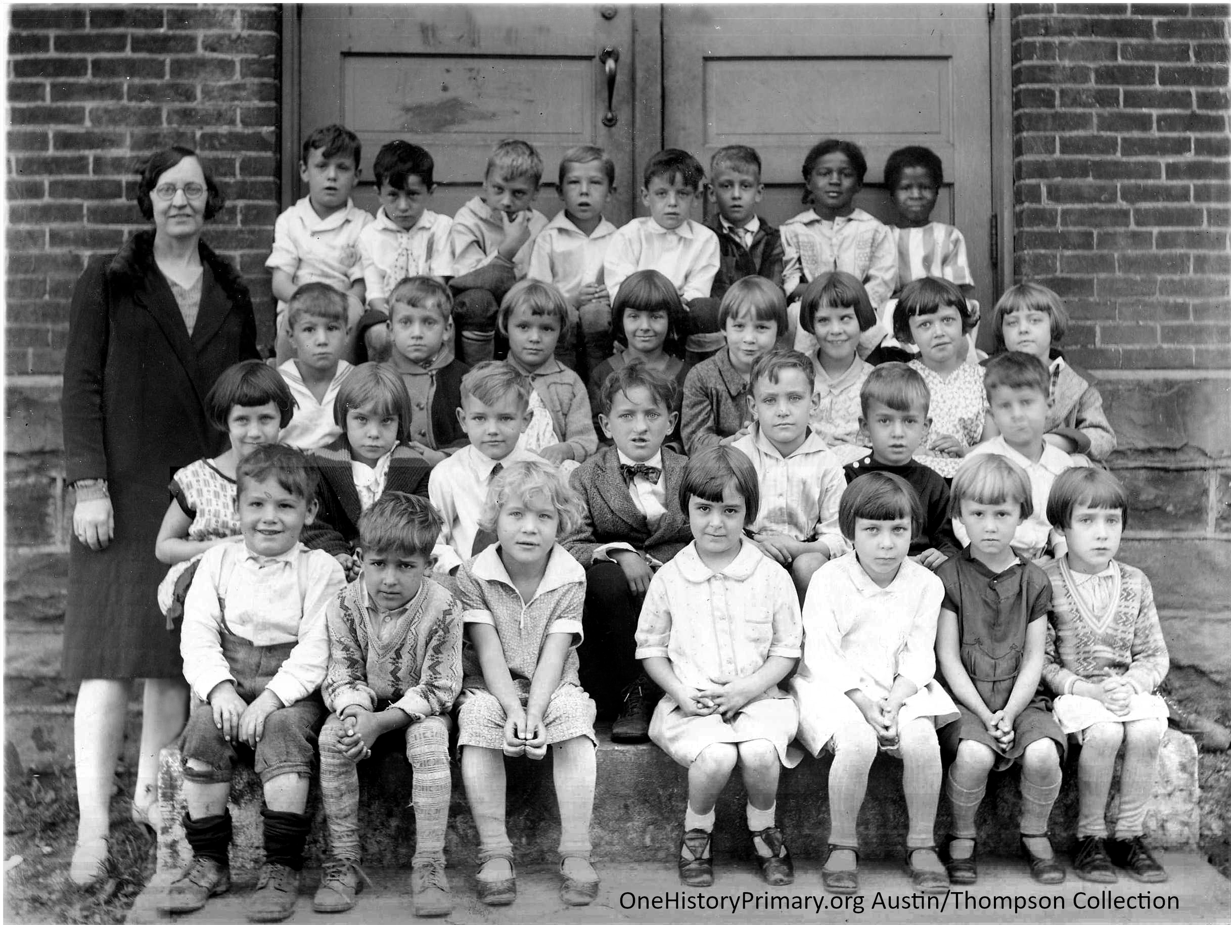 Class Picture Ohio 1920s
